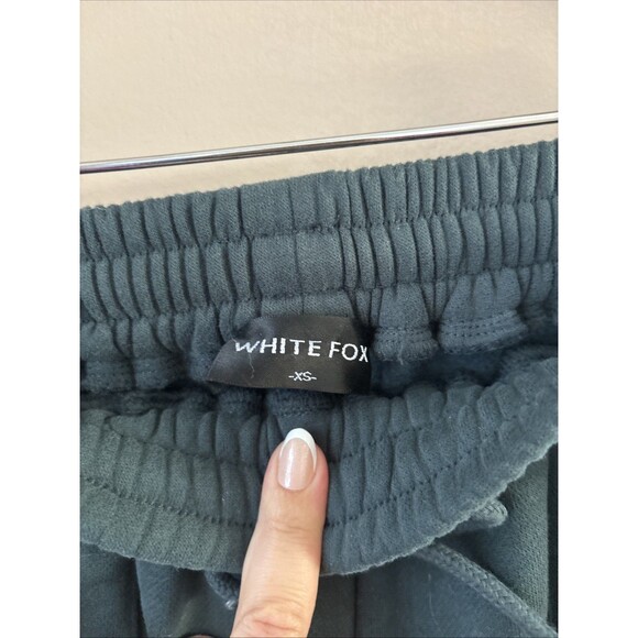 White Fox Women’s XS Forest Green Sweatpants Vol. 3 Joggers Lounge - Picture 5 of 7